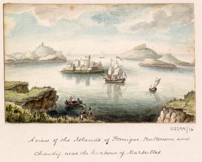 Cykl szkiców, widoków w Wielkiej Brytanii, na kontynencie iw Ameryce 1772-1778 (akwarela) autorstwa British School