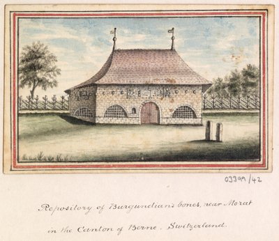 Cykl szkiców, widoków w Wielkiej Brytanii, na kontynencie iw Ameryce 1772-1778 (akwarela) autorstwa British School