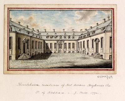 Cykl szkiców, widoków w Wielkiej Brytanii, na kontynencie iw Ameryce 1772-1778 (akwarela) autorstwa British School