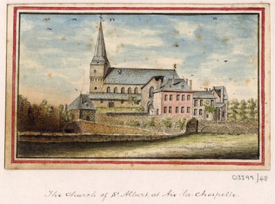 Cykl szkiców, widoków w Wielkiej Brytanii, na kontynencie iw Ameryce 1772-1778 (akwarela) autorstwa British School