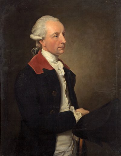 Admirał Lord Rodney, c.1768 autorstwa British School