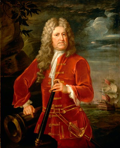Admirał Nicholas Haddock (1686-1746), ok. 1742-43 (olej na płótnie) autorstwa British School