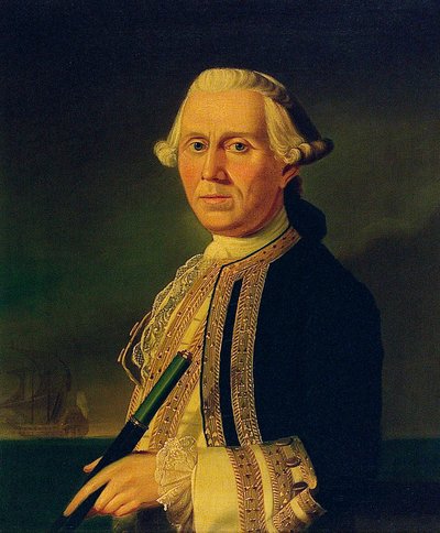 Kapitan James Ferguson (1723-1793) autorstwa British School