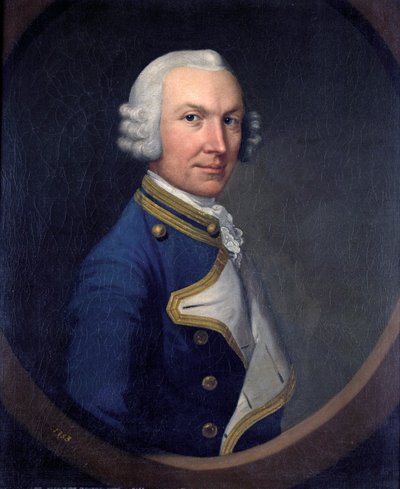 Kapitan William Holburne, 1753 autorstwa British School