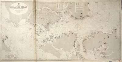 Morze Chińskie MORZE SINGAPURSKIE Dowódca JW Reed porucznik TH Tizard... Wspomagany przez oficerów HMS Rifleman 1865-69 autorstwa British School