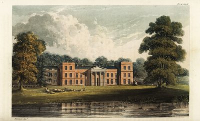 Clumber Park, Nottinghamshire, siedziba księcia Newcastle autorstwa British School