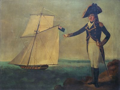 Komandor John Crispo (1773-1841) autorstwa British School