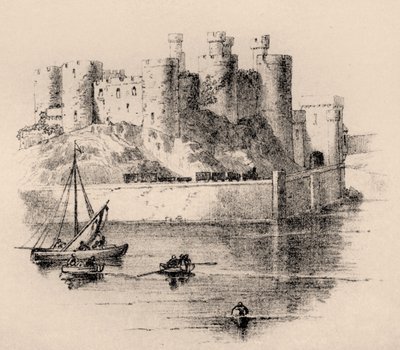 Zamek Conwy autorstwa British School