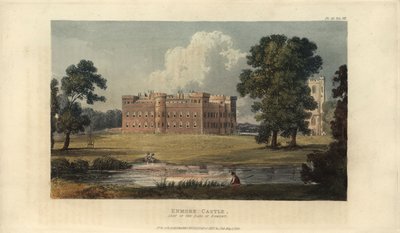 Zamek Enmore, Somerset, siedziba hrabiego Egmont. autorstwa British School