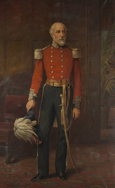 Pełnowymiarowy portret Williama Kinga-Noela autorstwa British School