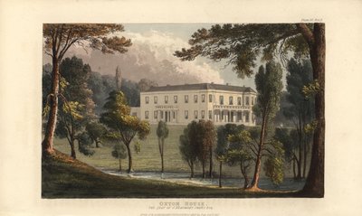 Oxton House, Devon, siedziba ks. Johna Beaumonta Swete autorstwa British School
