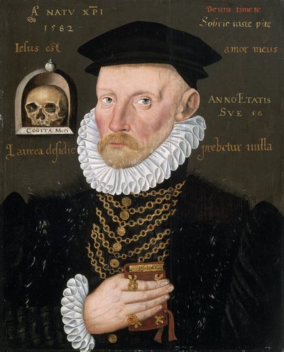 Portret Gawena Goodmana z Ruthin autorstwa British School