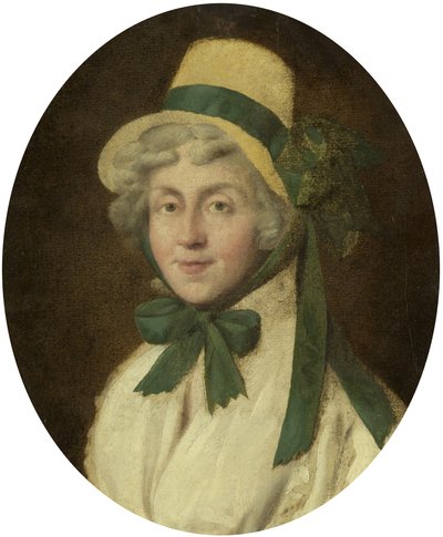 Portret Hannah More, ok. 1800 (olej na tekturze) autorstwa British School