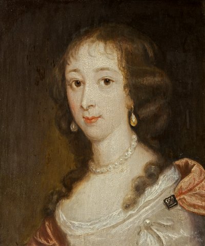 Portret Lady Smyth z domu Elizabeth Astray [Astray] autorstwa British School