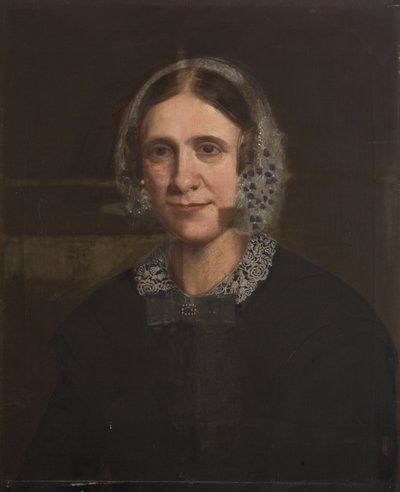 Portret nieznanej kobiety autorstwa British School