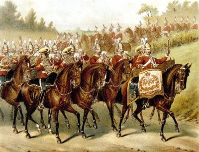 II gwardia dragonów - w „Młodzi ludzie Harpera” autorstwa British School