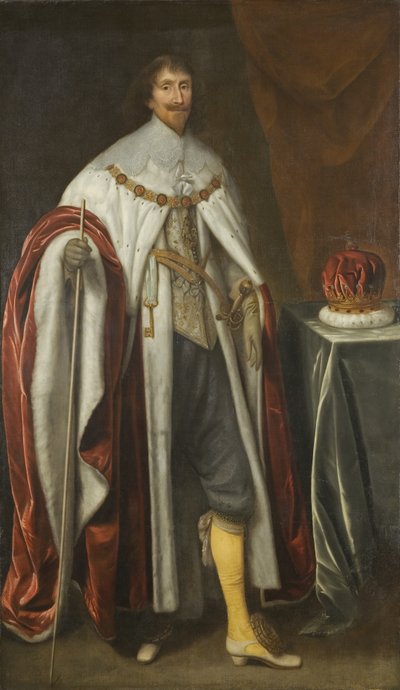 Hrabia Pembroke, ok. 1627 (olej na płótnie) autorstwa British School