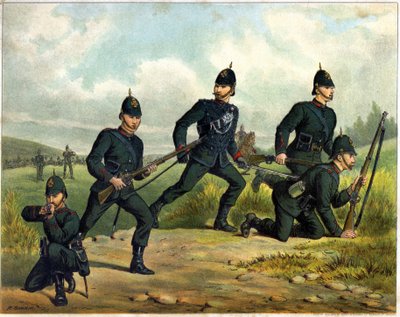 Królewski Korpus Strzelców Królewskich - w „Młodzi ludzie Harpera” autorstwa British School
