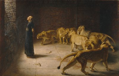 Odpowiedź Daniela dla króla autorstwa Briton Riviere