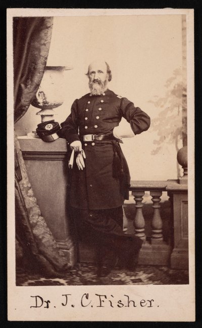 Portret dr Jamesa C. Fishera, 1863. autorstwa Broadbent and Co