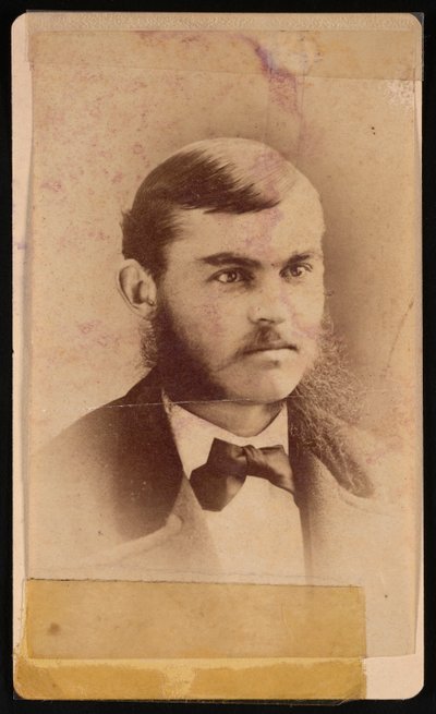 Portret Mojżesza McCure Stronga 1810-1894, 1876. autorstwa Broich and Kremer