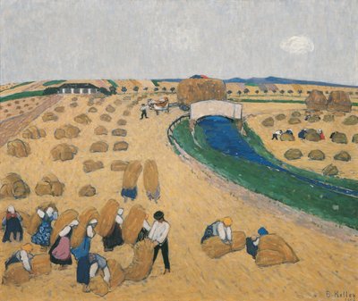 Żniwa autorstwa Broncia Koller Pinell
