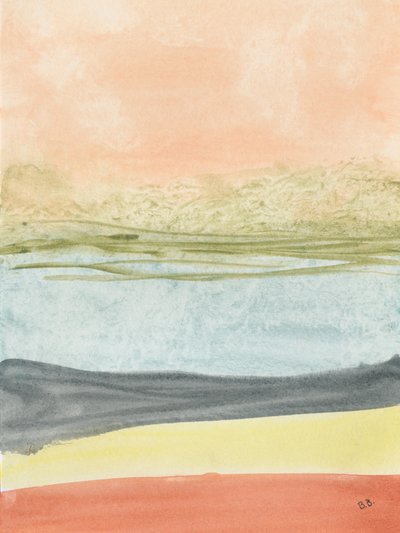 Warstwy abstrakcyjnego horyzontu autorstwa Bronwyn Baker