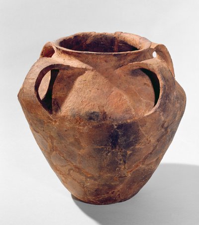 Pancernik dwustożkowy z czterema uchwytami (glina) autorstwa Bronze Age