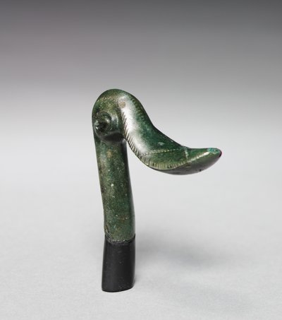 Zwieńczenie głowy kaczki, ok. 1400-1300 pne autorstwa Bronze Age