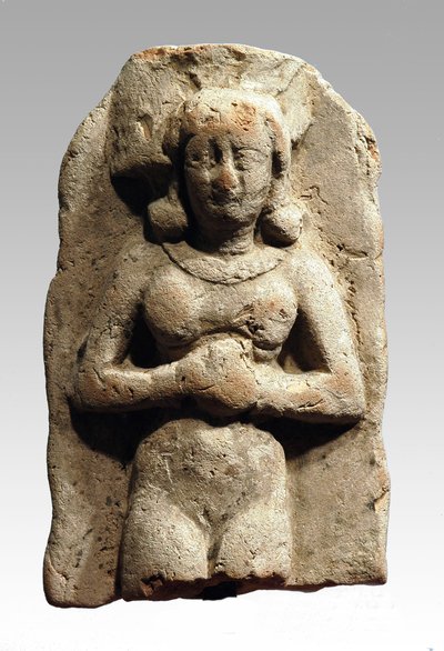 Figurka Aszery, Kananejczyk, 999-600 pne (glina) autorstwa Bronze Age