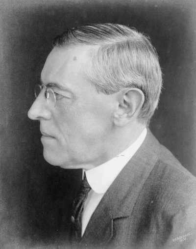 Woodrow Wilson autorstwa Brothers Pach