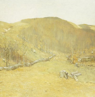 Wzgórza, ok. 1910 (olej na płótnie) autorstwa Bruce Crane