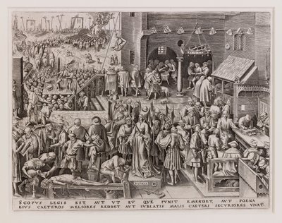 Sprawiedliwość, 1559. autorstwa Bruegel