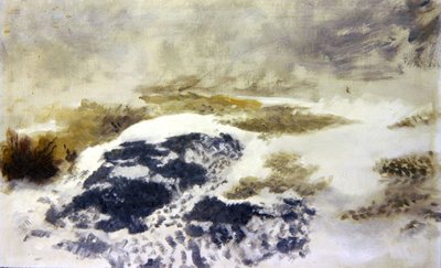 Śnieżny pejzaż - gabinet (olej na płótnie) autorstwa Bruno Andreas Liljefors