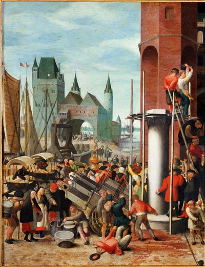 Ecce Homo (obraz na drewnie dębowym) autorstwa Brunswick Monogrammist