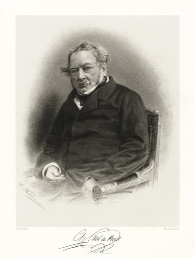 Charles Paul de Kock, 1865-66 autorstwa Buisson