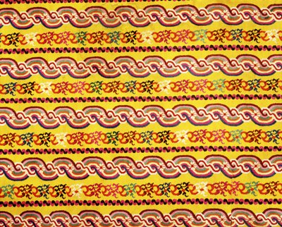 Projekt tkaniny (tekstylia) autorstwa Burmese School