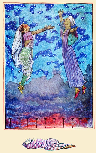 „Trzy pieśni Zahir-UD-Din” autorstwa Byam Shaw