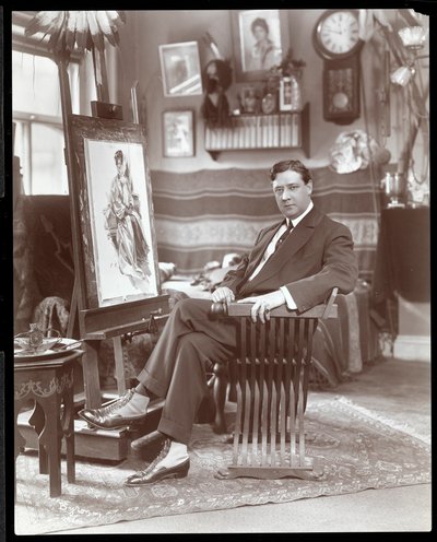 Pan Harrison Fisher, 1905 (odbitka żelatynowa) autorstwa Byron Company