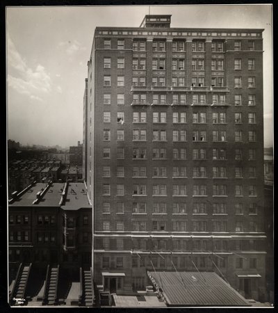 Hotel Robert Fulton, 228 West 71st Street, Nowy Jork, 1920 (srebrny odbitka żelatynowa) autorstwa Byron Company