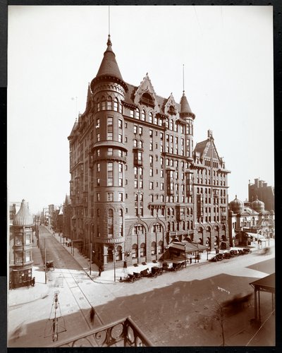 Hotel Walton, Filadelfia, ok. 1905 (srebrny odbitka żelatynowa) autorstwa Byron Company