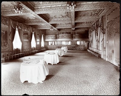 Recepcja w Hotelu Delmonico, 1902 (srebrny odbitka żelatynowa) autorstwa Byron Company