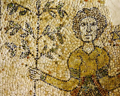 Reprezentacja Ewy i Drzewa Wiedzy, 1213 (mozaika) autorstwa Byzantine