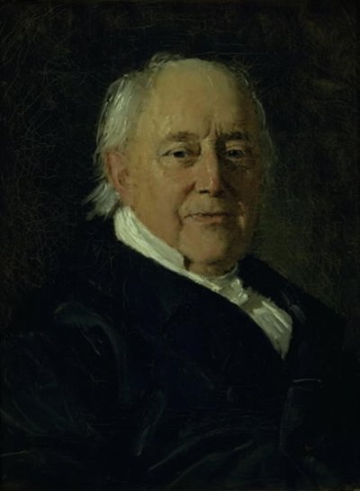 Profesor Boskości Andreas Christian Krog autorstwa C.A. Jensen