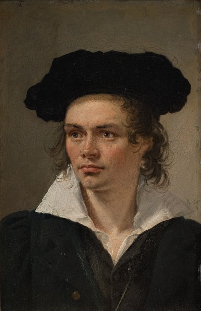 Rzeźbiarz Hermann Ernst Freund autorstwa C.A. Jensen