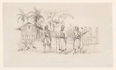 Wojska Atchinean (tytuł na obiekcie) autorstwa C.D. Wulf (attributed to)