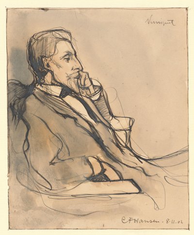 Portret Cornelisa van Rooyen autorstwa C.F. Hansen