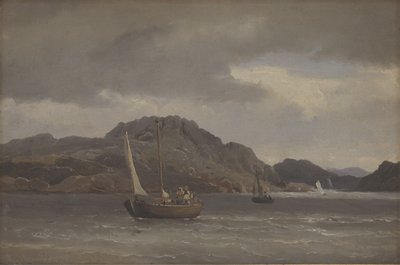 Szkiery w Marstrand. Szwecja autorstwa C.F. Sørensen