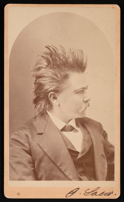 Portret Oscara Loewa, ok. 1876 r. autorstwa CH McCallister