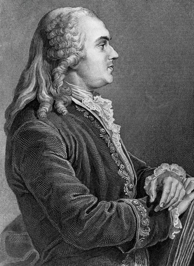 Portret Anne-Robert-Jacques Turgot, barona de l 